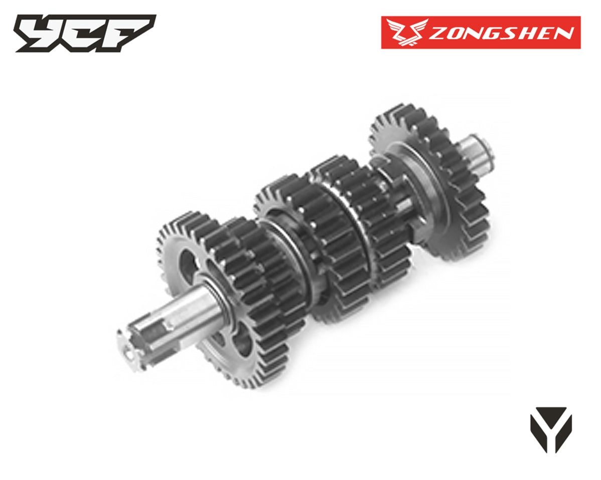 ARBRE DE BOITE SECONDAIRE ZONGSHEN 190 15mm