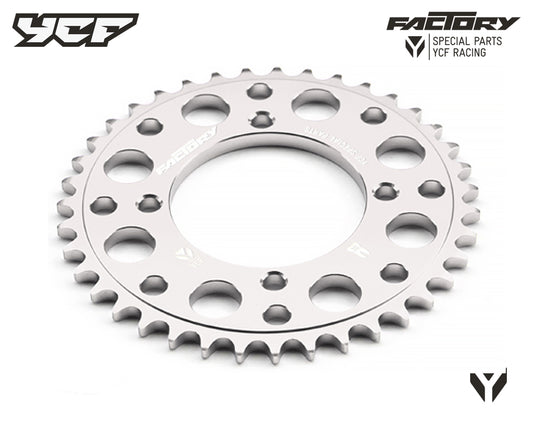 COURONNE ALUMINIUM TAILLEE DANS LA MASSE 4 TROUS