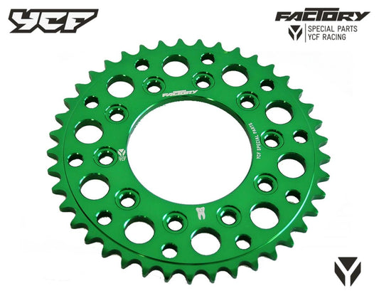 COURONNE ALUMINIUM TAILLEE DANS LA MASSE FACTORY 2016 - 5 TROUS