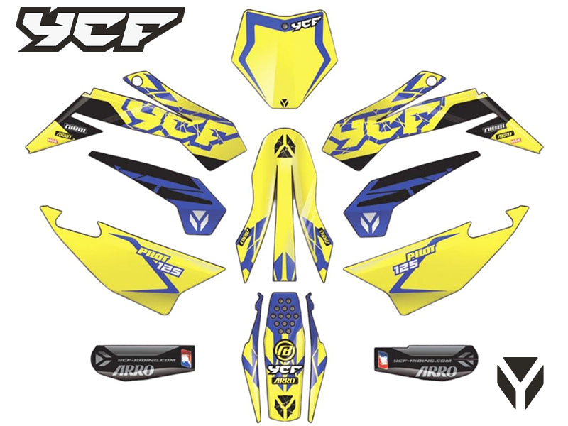 KIT DECO COMPLET PILOT F125 2024