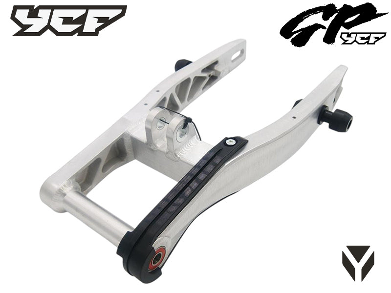 Bras oscillant mono Aluminium Complet MINIGP YCF 420mm d12mm (173 mm)