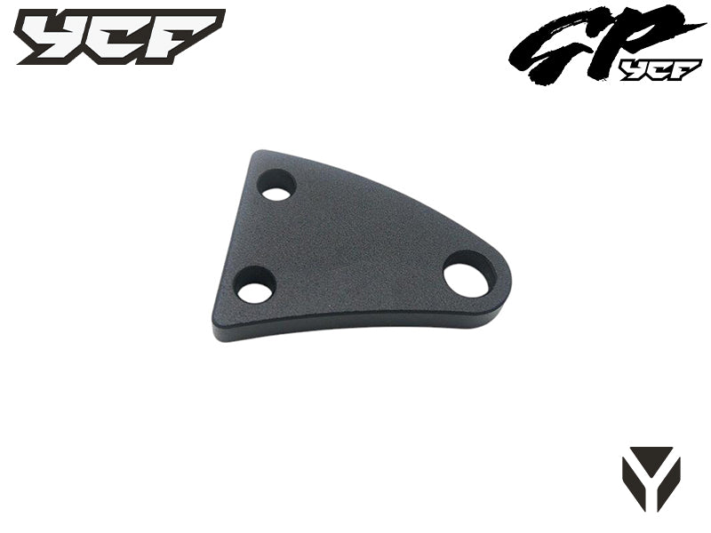 Patte de cadre gauche aluminium MINI GP Noir MAT