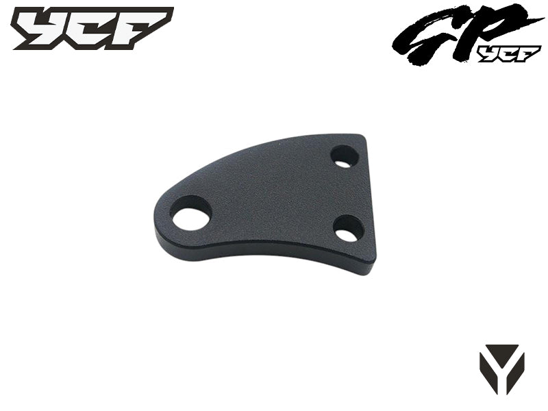 Patte de cadre droite aluminium MINI GP Noir MAT