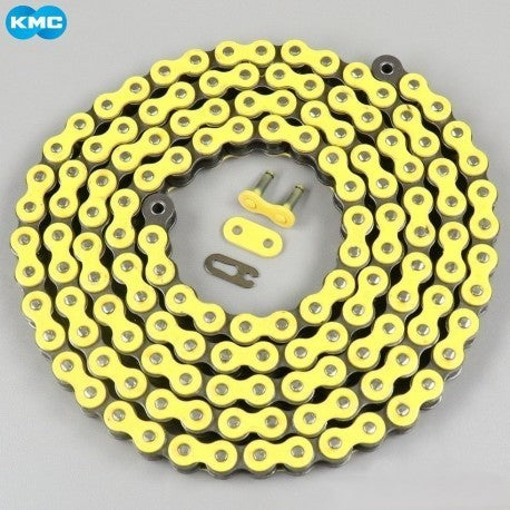 Chaîne 420 renforcée KMC jaune