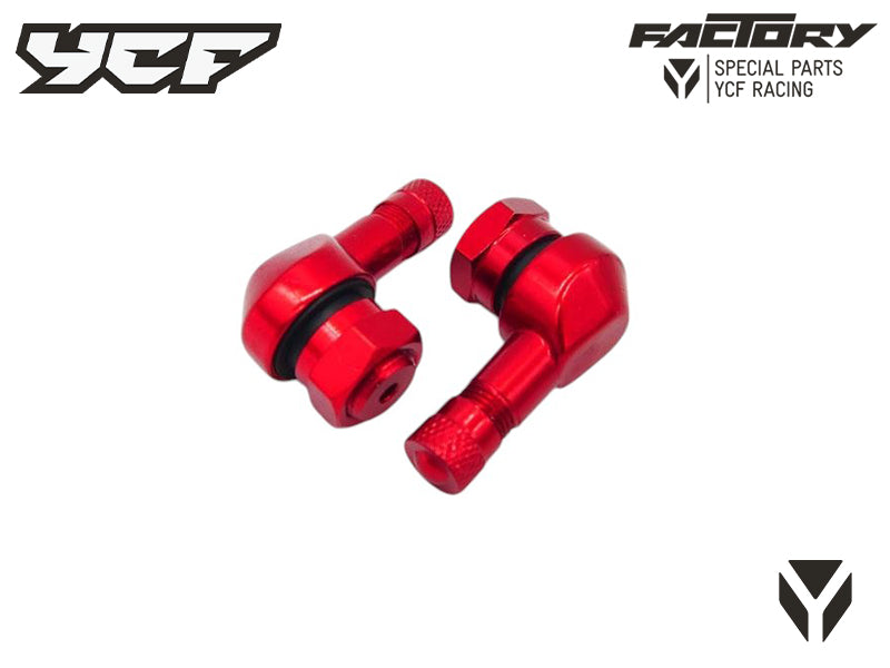 VALVES 90 DEGRES ALUMINIUM (X2)