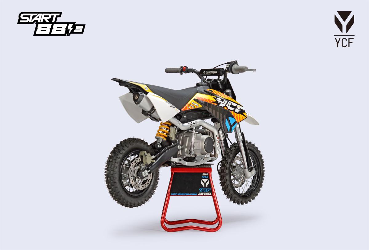 DIRTBIKE 88cc YCF START 88SE DEMARREUR ELECTRIQUE