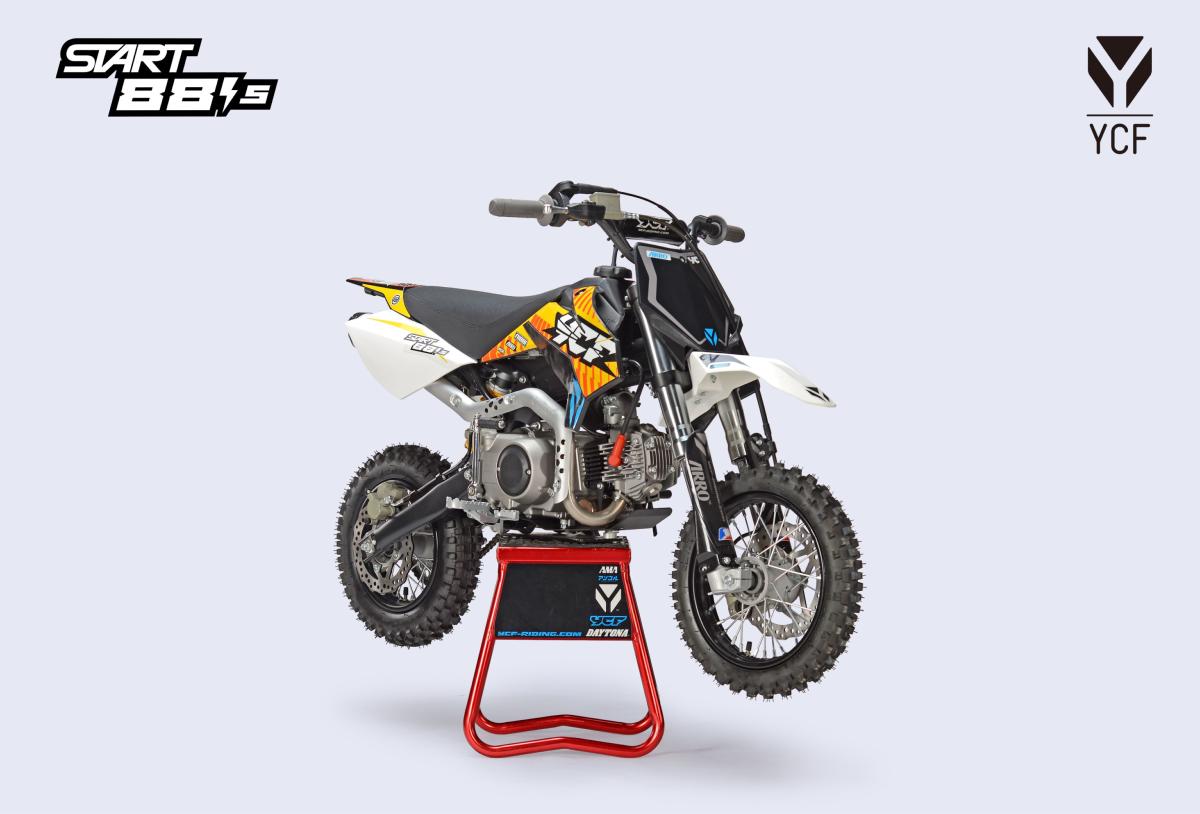 DIRTBIKE 88cc YCF START 88SE DEMARREUR ELECTRIQUE