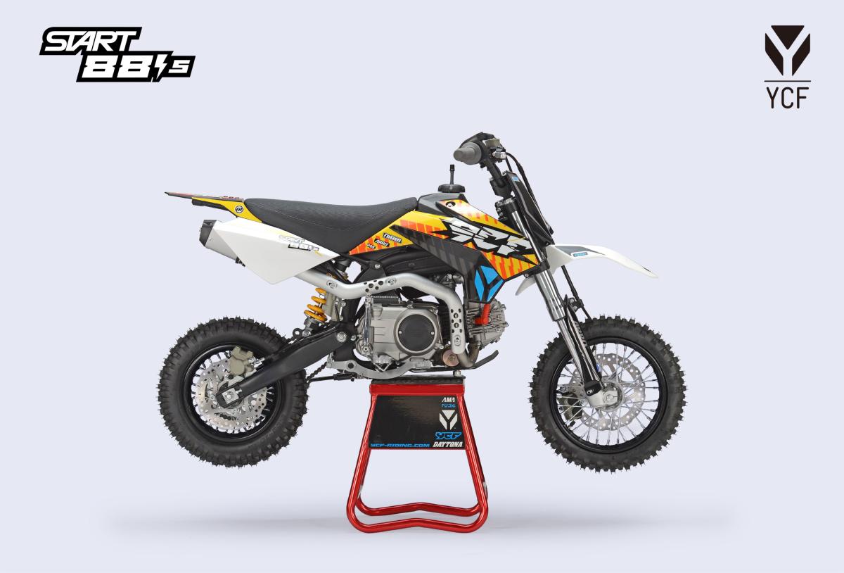 DIRTBIKE 88cc YCF START 88SE DEMARREUR ELECTRIQUE