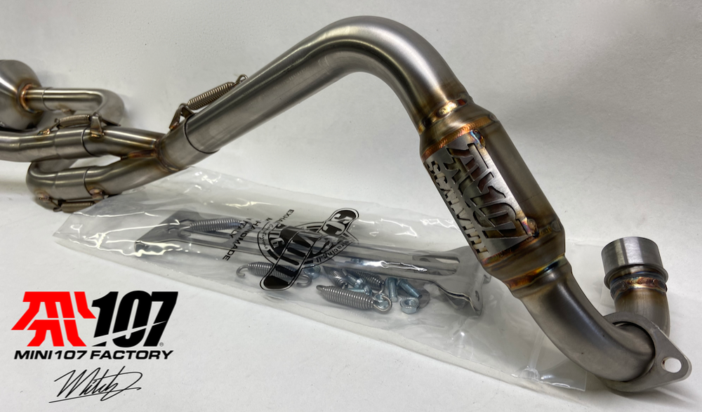 Echappement TWIN Scalvini by mini107 YCF BIGY