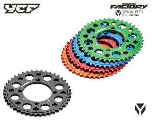 COURONNE ALUMINIUM TAILLEE DANS LA MASSE 4 TROUS