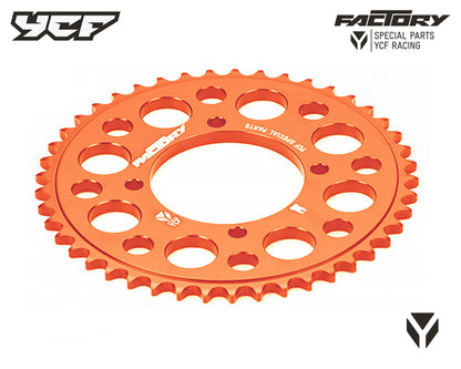 COURONNE ALUMINIUM TAILLEE DANS LA MASSE 4 TROUS