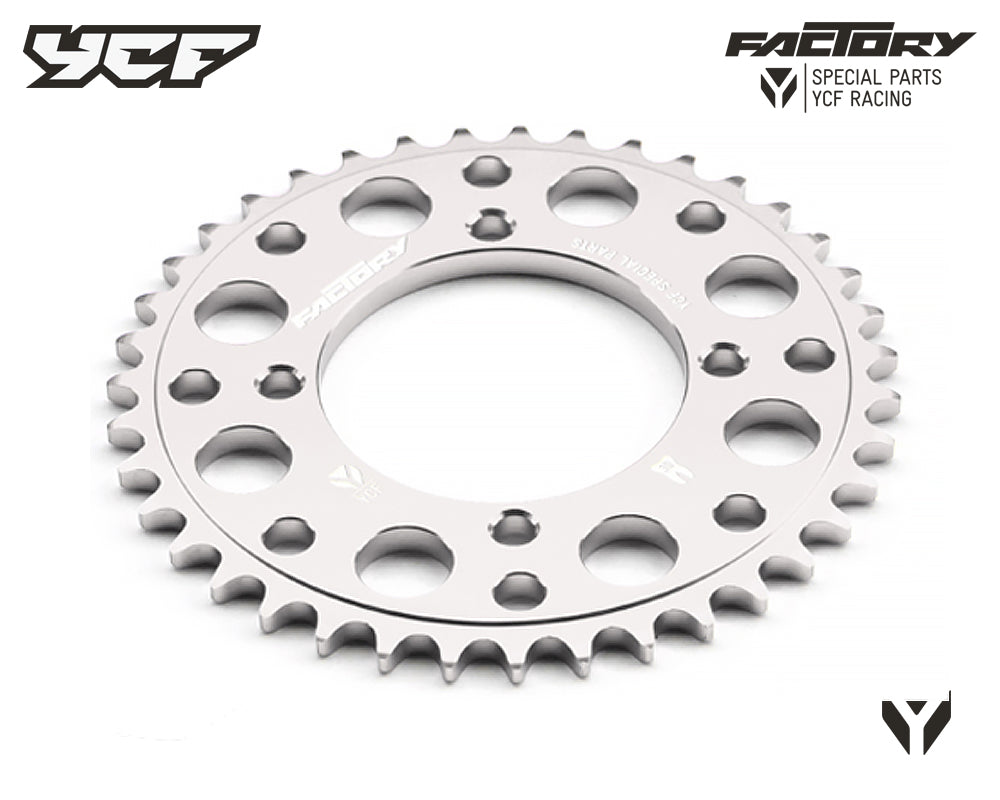 COURONNE ALUMINIUM TAILLEE DANS LA MASSE 4 TROUS