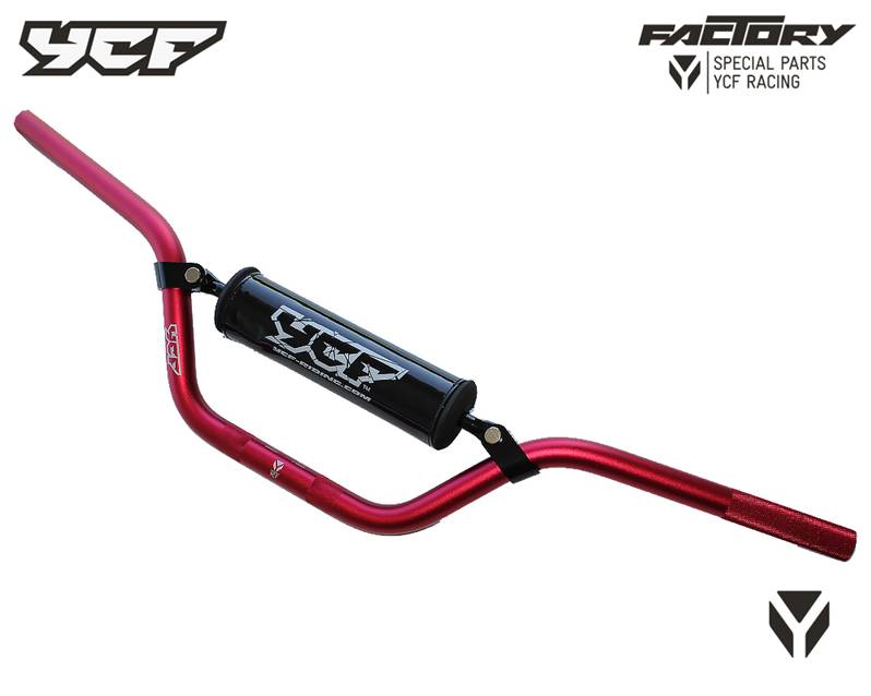 GUIDON YCF ALUMINIUM BAS - (LARGEUR: 740mm / DIAMETRE:22mm)