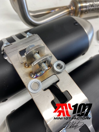 Echappement TWIN Scalvini by mini107 YCF MINIGP