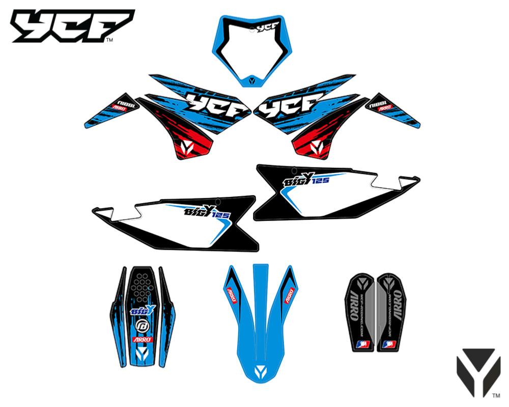 KIT DECO BIGY 125 MX 2025