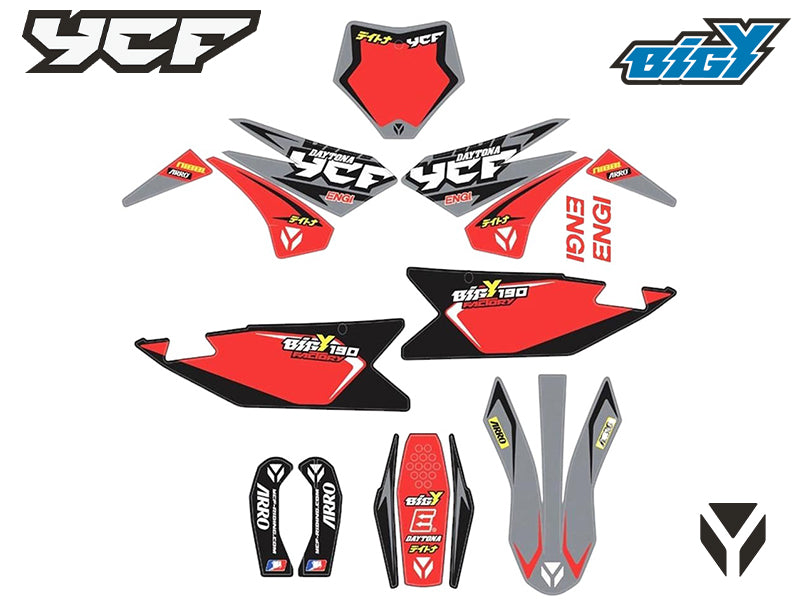 KIT DECO COMPLET BIGY FACTORY DAYTONA FD190 MX 2023