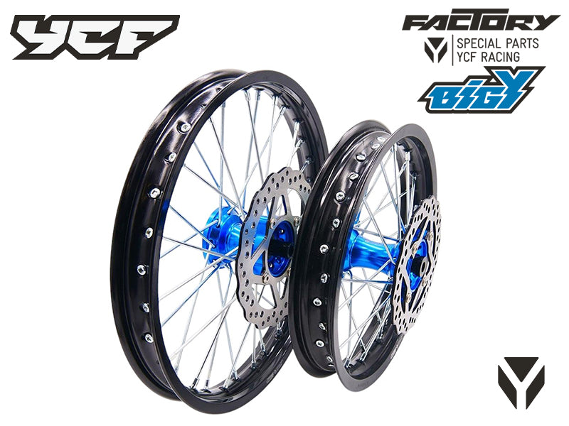 KIT ROUE ALUMINIUM 14/17'' MOYEU CNC