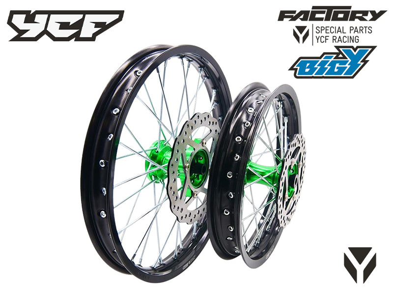 KIT ROUE ALUMINIUM 14/17'' MOYEU CNC