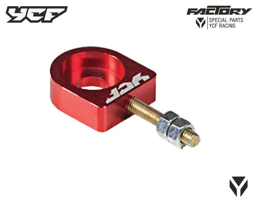 TENDEUR DE CHAINE CNC Ø 12 ROUGE