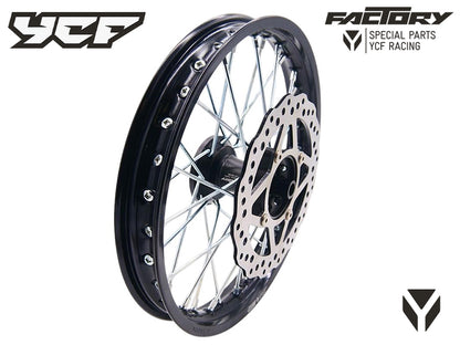 ROUE AVANT ALU 1.4x14 - MOYEU CNC 2018