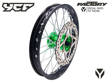 ROUE AVANT ALU 1.4x14 - MOYEU CNC 2018