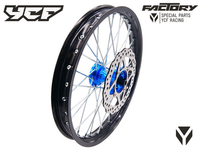 ROUE AVANT BIGY ALU 7116 - MOYEU CNC COULEUR
