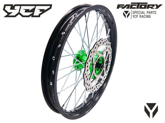 ROUE AVANT BIGY ALU 7116 - MOYEU CNC COULEUR