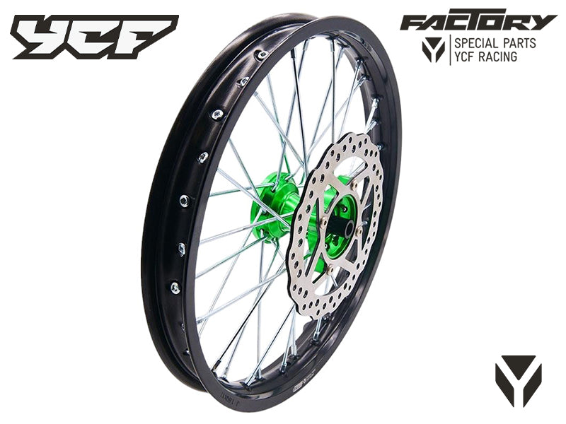 ROUE AVANT BIGY ALU 7116 - MOYEU CNC COULEUR