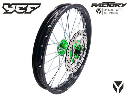 ROUE AVANT BIGY ALU 7116 - MOYEU CNC COULEUR