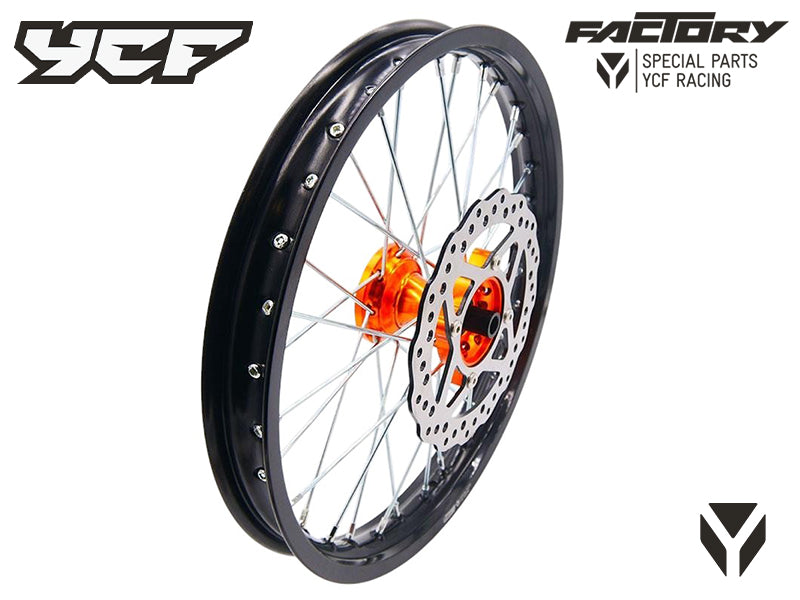 ROUE AVANT BIGY ALU 7116 - MOYEU CNC COULEUR