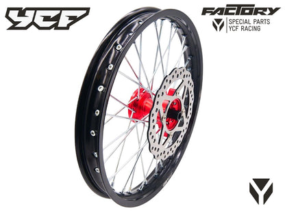 ROUE AVANT BIGY ALU 7116 - MOYEU CNC COULEUR