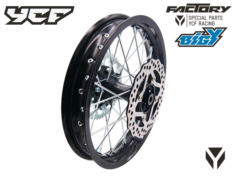 ROUE ARRIERE BIGY ALU - MOYEU CNC