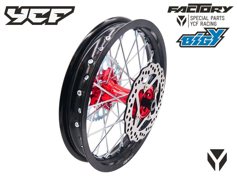 ROUE ARRIERE BIGY ALU - MOYEU CNC