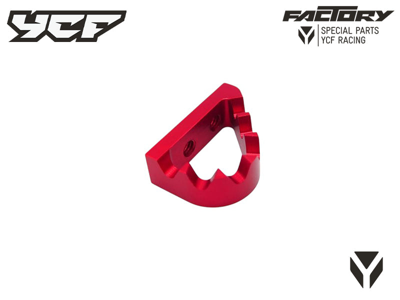 EMBOUT DE PEDALE DE FREIN ARRIERE ALUMINIUM