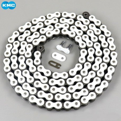 Chaîne 420 renforcée KMC blanche
