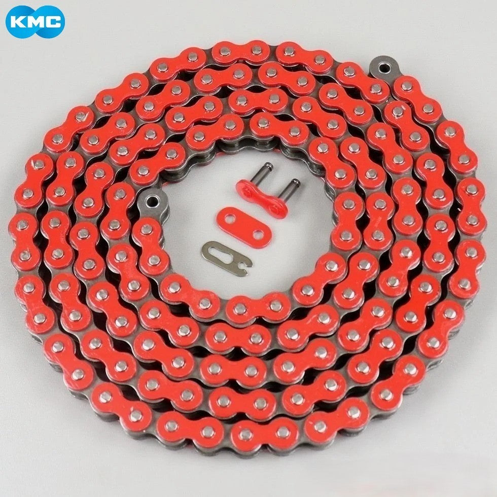 Chaîne 420 renforcée KMC rouge