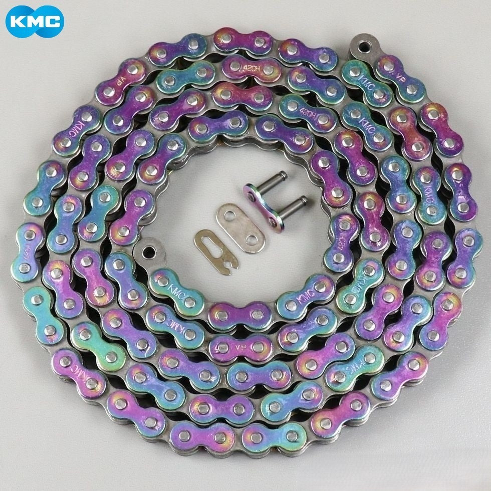 Chaîne 420 renforcée KMC titanium