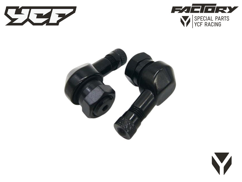 VALVES 90 DEGRES ALUMINIUM (X2)