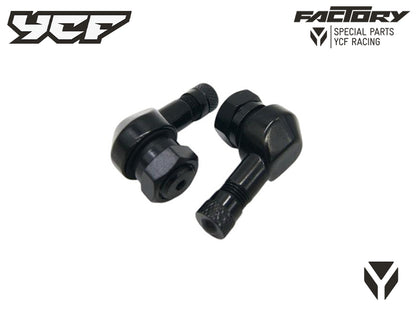 VALVES 90 DEGRES ALUMINIUM (X2)