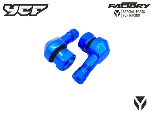 VALVES 90 DEGRES ALUMINIUM (X2)