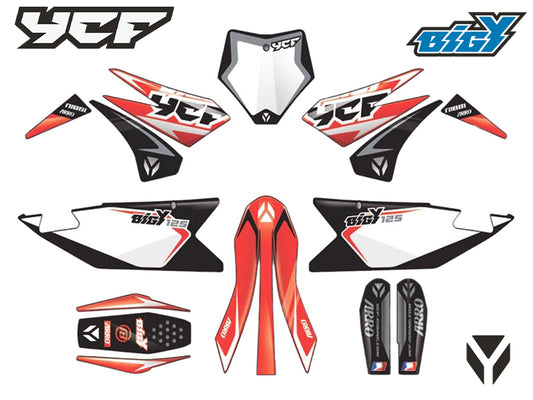 KIT DECO BIGY 125 MX 2024