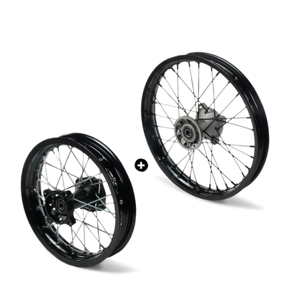 Pack de jante aluminium 12"/14" - 15mm