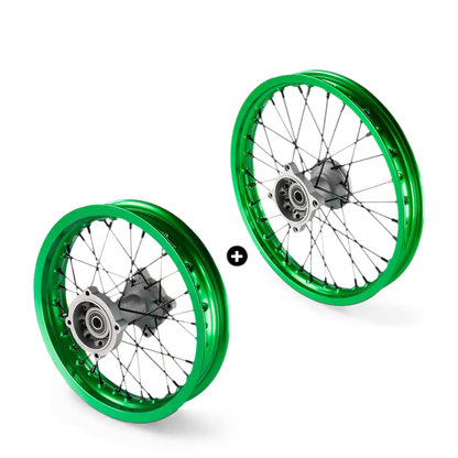 Pack de jante aluminium 12"/14" - 15mm