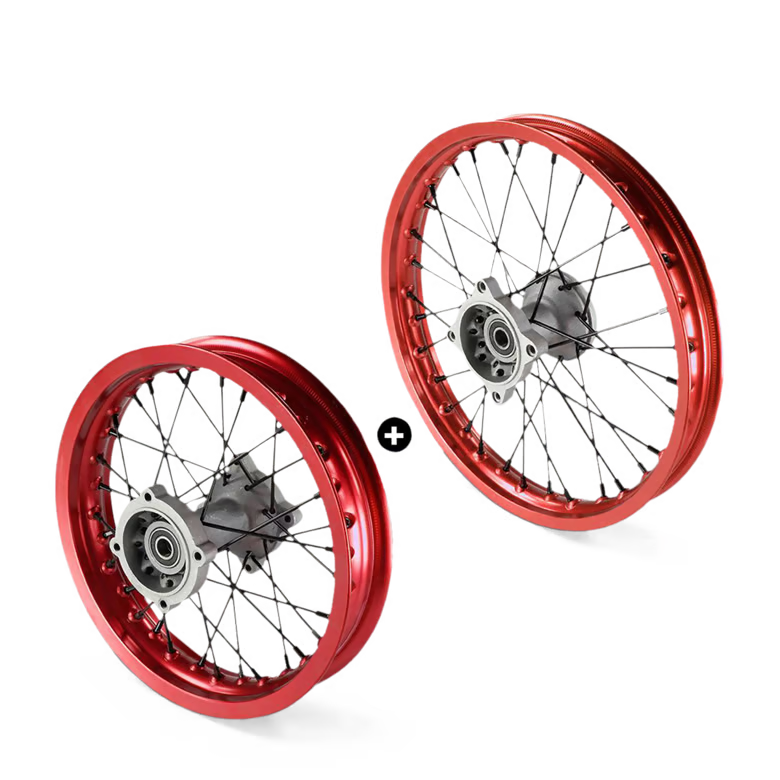 Pack de jante aluminium 12"/14" - 15mm