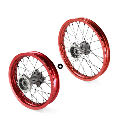 Pack de jante aluminium 12"/14" - 15mm