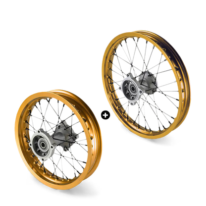 Pack de jante aluminium 12"/14" - 15mm