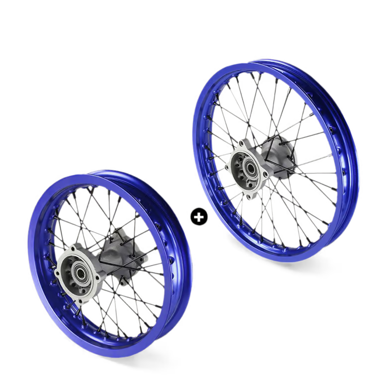 Pack de jante aluminium 12"/14" - 15mm