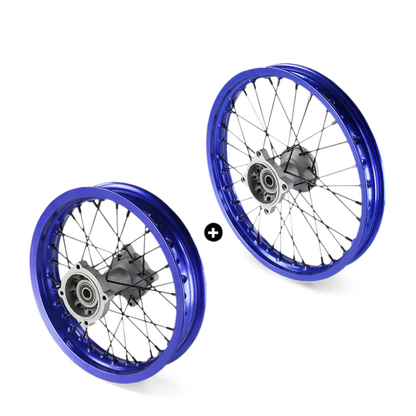 Pack de jante aluminium 12"/14" - 15mm