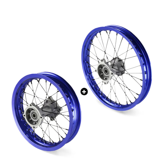 Pack de jante aluminium 12"/14" - 15mm