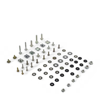 Kit de vis de fixation plastique
